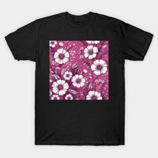 White Flowers T-Shirt